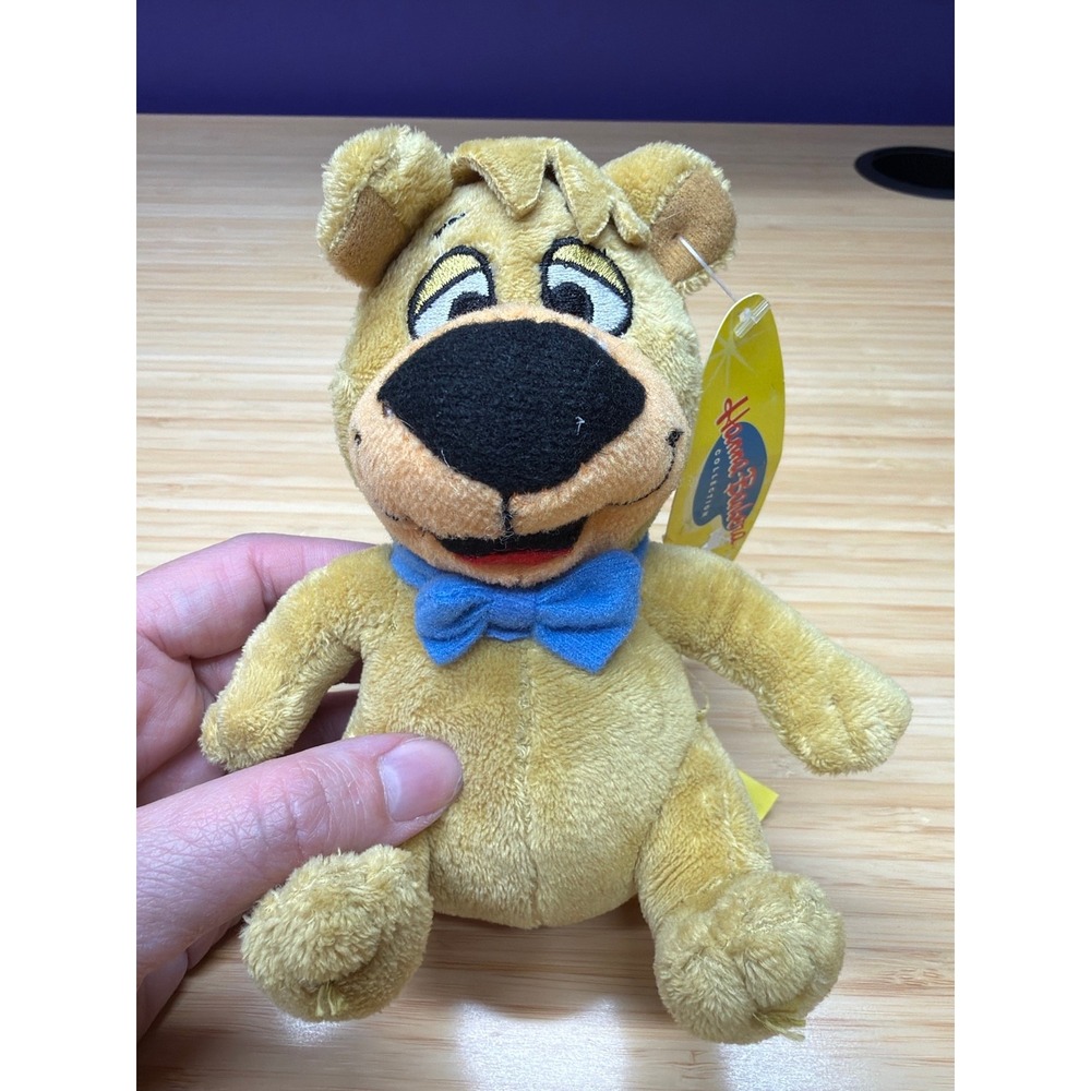 Vintage Hanna-Barbera Boo Boo Bear Plush 6" Bean Bag Toy w/ Tags
